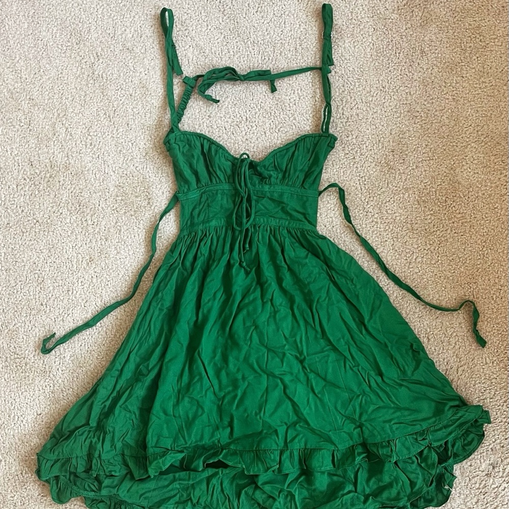 isabelle’s cabinet dancing on camera forest dress in size small